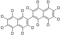 2,2'-디나프틸-D14 구조식 이미지