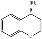 2H-1-Benzopyran-4-amine,3,4-dihydro-,(4R)-(9CI) Structure