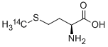 L-METHIONINE, [METHYL-14C] Structure