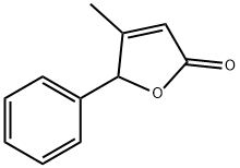 4-Methyl-5-phenylfuran-2(5H)-one Structure