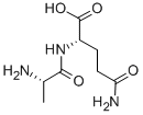 L-Alanyl-L-glutamineMonohydrate 구조식 이미지