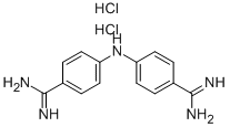 4,4'-디아미디노디페닐아민이염산염 구조식 이미지