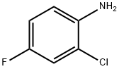 클로로(2-)-4-플로로아닐린 구조식 이미지