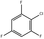 2,4,6-Trifluorochlorobenzene Structure