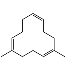 TRIMETHYL-1,5,9-CYCLODODECATRIENE 구조식 이미지