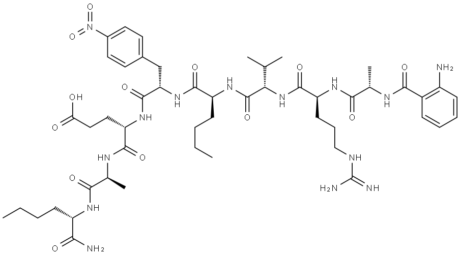 ANTHRANILYL-HIV PROTEASE SUBSTRATE V 구조식 이미지