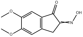 5,6-Dimethoxy-2-nitroso-2,3-dihydro-1H-inden-1-one 구조식 이미지