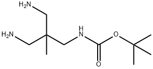 카르밤산,[3-아미노-2-(아미노메틸)-2-메틸프로필]-,1,1-디메틸에틸 구조식 이미지