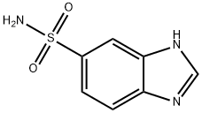 1H-벤즈이미다졸-5-술폰아미드(9CI) 구조식 이미지