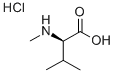 N-ALPHA-METHYL-D-VALINE HYDROCHLORIDE Structure