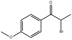 4-METHOXY-BETA-BROMOPROPIOPHENONE 구조식 이미지