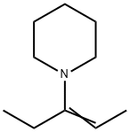 1-[(E)-펜트-2-엔-3-일]피페리딘 구조식 이미지