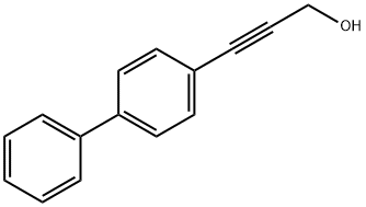 3-비페닐-4-일프로프-2-YN-1-OL 구조식 이미지