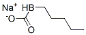sodium dihydrogen bis[heptonato(3-)-O3,O4]borate(3-) Structure