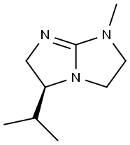 1H-Imidazo[1,2-a]imidazole,2,3,5,6-tetrahydro-1-methyl-5-(1-methylethyl)-,(5S)-(9CI) 구조식 이미지