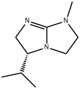 1H-Imidazo[1,2-a]imidazole,2,3,5,6-tetrahydro-1-methyl-5-(1-methylethyl)-,(5R)-(9CI) Structure