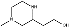 2-(4-메틸피페라진-2-일)에탄올 구조식 이미지