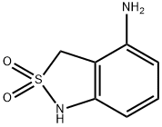 1,3-dihydro-2,1-benzisothiazol-4-amine 2,2-dioxide Structure