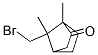 Bicyclo[2.2.1]heptan-2-one, 7-(bromomethyl)-1,7-dimethyl-, anti- Structure