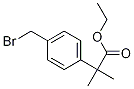 2-(4-BroMoMethyl-phenyl)-2-Methyl-propionic acid ethyl ester Structure