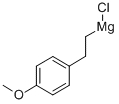 4-METHOXYPHENETHYLMAGNESIUM CHLORIDE Structure