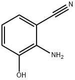 Benzonitrile, 2-amino-3-hydroxy- Structure