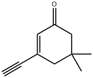 2-Cyclohexen-1-one, 3-ethynyl-5,5-dimethyl- (9CI) Structure