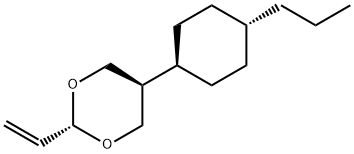 TRANS-4-ETHYLCYCLOHEXYL-CYCLOHEXANE-4"-CARBOXYLIC ACID Structure