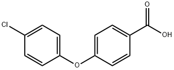 4-(4-CHLOROPHENOXY)BENZOIC ACID Structure