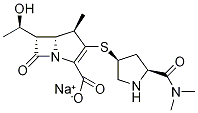 Meropenem Sodium Salt Structure