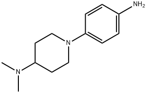 [1-(4-AMINOPHENYL)PIPERIDIN-4-YL]DIMETHYLAMINE Structure