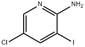 2-AMINO-5-CHLORO-3-IODOPYRIDINE Structure
