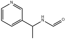 N-(1-피리딘-3-일-에틸)-포름아미드 구조식 이미지