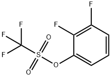 2,3-DIFLUOROPHENYL TRIFLUOROMETHANESULFONATE Structure