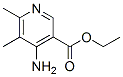 3-Pyridinecarboxylicacid,4-amino-5,6-dimethyl-,ethylester(9CI) Structure