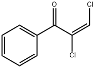 2-Propen-1-one, 2,3-dichloro-1-phenyl-, (2E)- (9CI) Structure