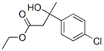 ethyl 3-(p-chlorophenyl)-3-hydroxybutyrate  Structure