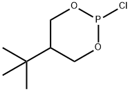 5-tert-부틸-2-클로로-1,3,2-디옥사포스포리난 구조식 이미지