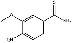 4-아미노-3-메톡시벤즈아미드 구조식 이미지