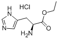 (S)-1-ETHOXYCARBONYL-2-(3H-IMIDAZOL-4-YL)-ETHYLAMINE HCL Structure
