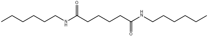 N,N'-Dihexylhexanediamide Structure