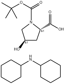 BOC-HYP-OH DCHA Structure