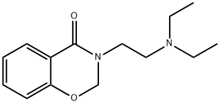 3-[2-(Diethylamino)ethyl]-2H-1,3-benzoxazin-4(3H)-one 구조식 이미지