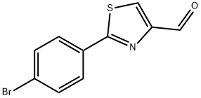 2-(4-BROMO-PHENYL)-THIAZOLE-4-CARBALDEHYDE Structure