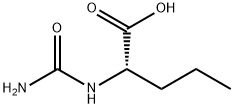 L-노르발린,N-(아미노카르보닐)-(9CI) 구조식 이미지