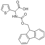 FMOC-D,L-ALPHA-AMINO-2-티오펜아세트산 구조식 이미지