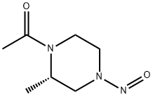 Piperazine, 1-acetyl-2-methyl-4-nitroso-, (2S)- (9CI) Structure