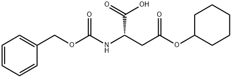 Z-ASP(OCHEX)-OH Structure