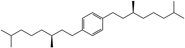 1 4-BIS-(3 7-DIMETHYLOCTYL)BENZENE  97 구조식 이미지