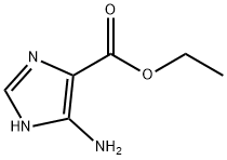 에틸4-아미노-5-이미다졸카르복실레이트 구조식 이미지